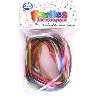 Balloons clips and ribbon : Metallic 100 Mixed colour 